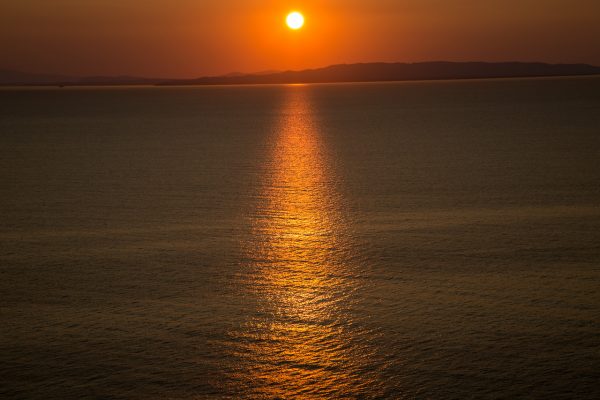 Sonnenaufgang in Livadi, Arkadien